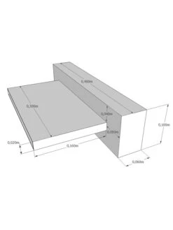 Wasserfall "Antigua" (Art.Nr. AG-ew1111) -Garten Gefuehl EW1111Bemassung1 1280x1280