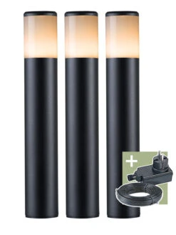 Gartenleuchten Komplettset 'Ivan' Von Ludeco (Art.Nr. PL1003)