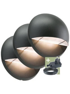 Wandstrahler Komplettset 'Vidar' Von Ludeco (Art.Nr. PL5003)