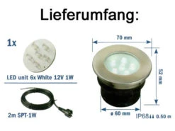 Einbauleuchte 'Brevus' Von Garden-Lights (Art.Nr. 2520601) -Garten Gefuehl brevus led 78537 2 1280x1280