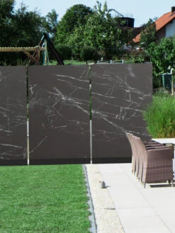 Keramik-Sichtschutz Futura Mit Feuerverzinktem Pfosten -Garten Gefuehl futura 36023cfe1e9482 1280x1280