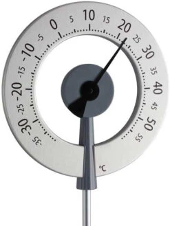 TFA Design-Gartenthermometer 'Köln Black' (Art.Nr. 12205510)