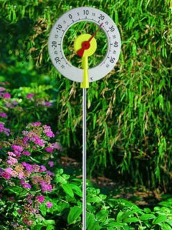 TFA Design-Gartenthermometer 'Köln Red' (Art.Nr. 12205507) -Garten Gefuehl gartenthermometer koelnred3 1280x1280