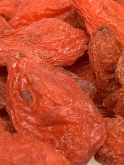 Goji-Beere, Wolfsbeere, (Lycium Barbarum) -Garten Gefuehl goji getrocknet 1280x1280