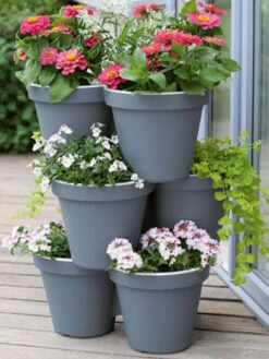 3er Säulentopf E&K -Garten Gefuehl saeulentopf e k bepflanzt 1280x1280